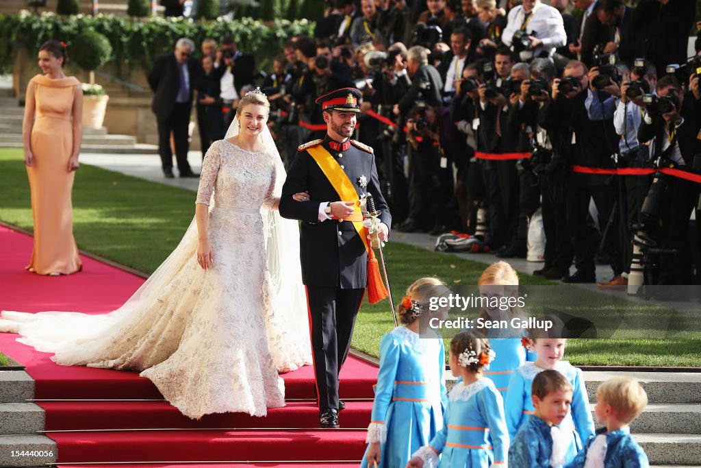 The Wedding Of Prince Guillaume Of Luxembourg & Stephanie de Lannoy - Official Ceremony