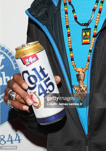 Snoop Dogg Presents: Colt 45 "Works Every Time" mansion party with Evan and Daren Metropoulos at The Playboy Mansion on October 19, 2012 in Beverly...