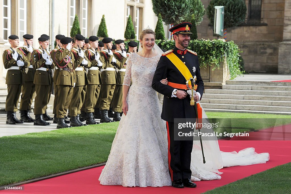 The Wedding Of Prince Guillaume Of Luxembourg & Stephanie de Lannoy - Official Ceremony