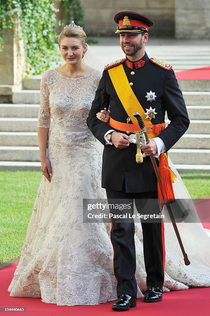 The Wedding Of Prince Guillaume Of Luxembourg & Stephanie de Lannoy - Official Ceremony