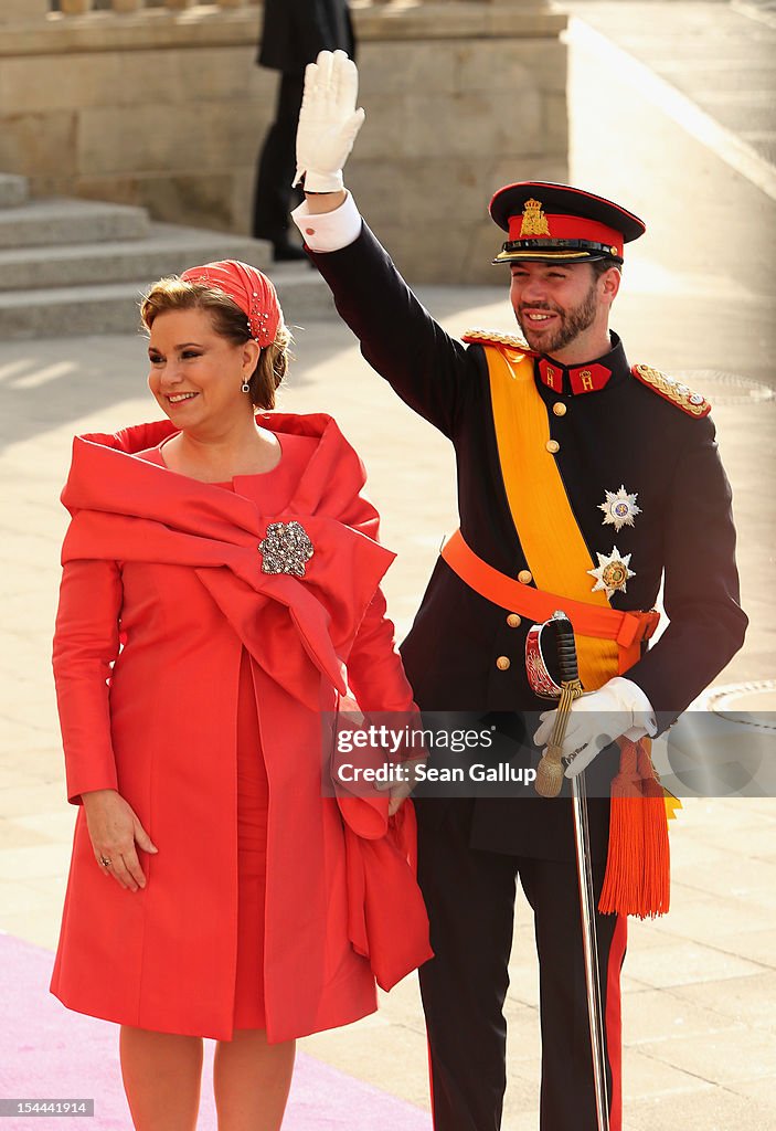 The Wedding Of Prince Guillaume Of Luxembourg & Stephanie de Lannoy - Official Ceremony