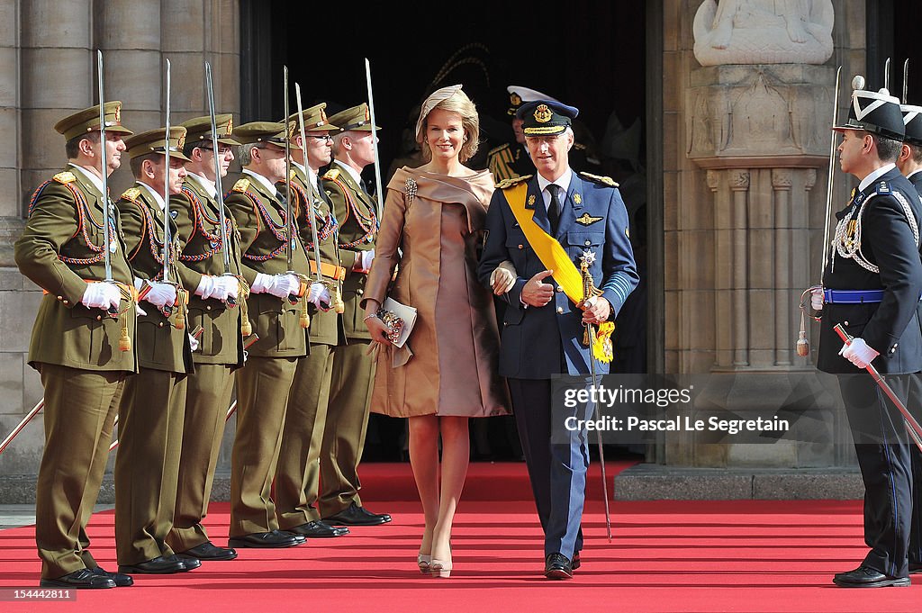 The Wedding Of Prince Guillaume Of Luxembourg & Stephanie de Lannoy - Official Ceremony