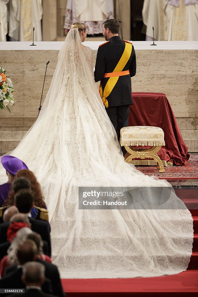 The Wedding Of Prince Guillaume Of Luxembourg & Stephanie de Lannoy - Official Ceremony