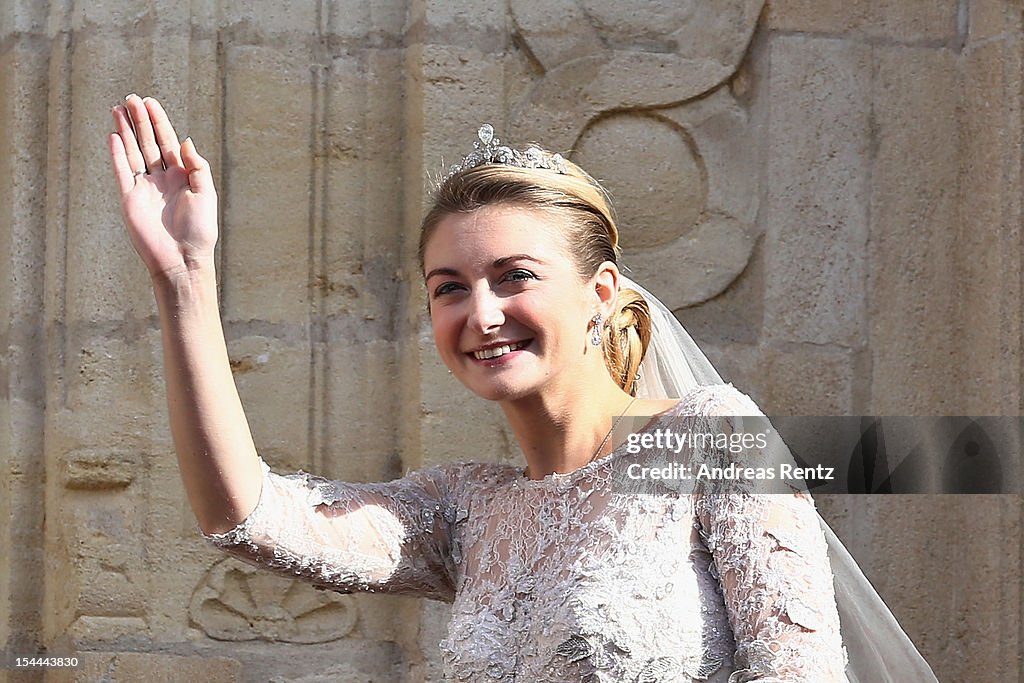 The Wedding Of Prince Guillaume Of Luxembourg & Stephanie de Lannoy - Official Ceremony