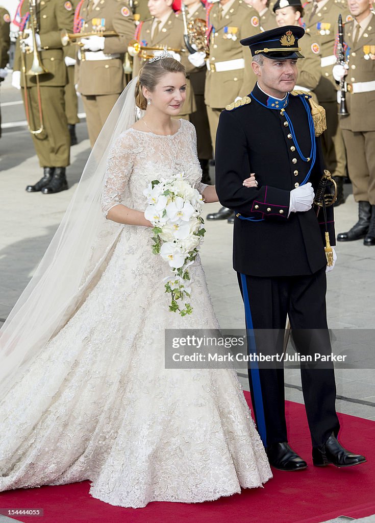 The Wedding Of Prince Guillaume Of Luxembourg & Stephanie de Lannoy - Official Ceremony