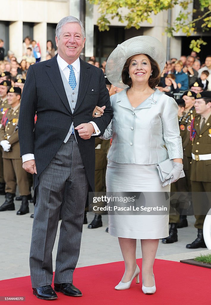 The Wedding Of Prince Guillaume Of Luxembourg & Stephanie de Lannoy - Official Ceremony