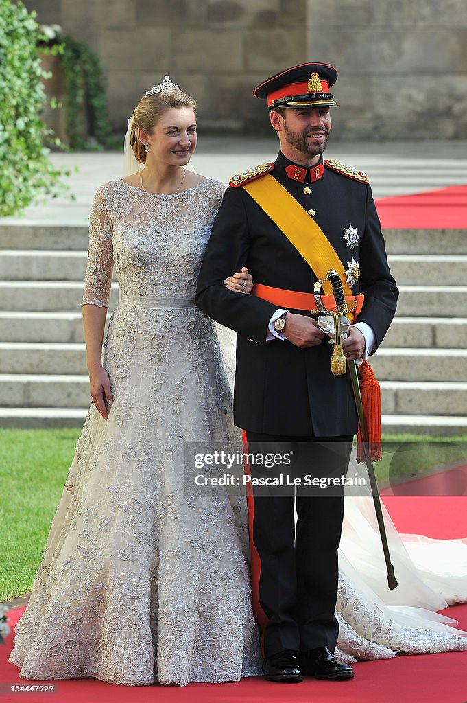 The Wedding Of Prince Guillaume Of Luxembourg & Stephanie de Lannoy - Official Ceremony