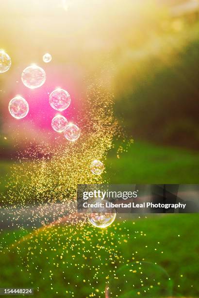 soap bubbles - houston explosion stockfoto's en -beelden