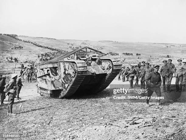 The Battle Of The Somme 1 July - 18 November 1916, The Battle of Flers Courcelette 15 - 22 September: A 'C' Company Mark I in Chimpanzee Valley...