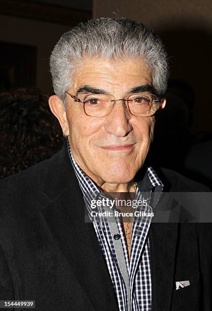 Frank Vincent attends the Frankie Valli and the Four Seasons 50th Anniversary Celebration and the Broadway debut of "The One. The Only. The Original"...