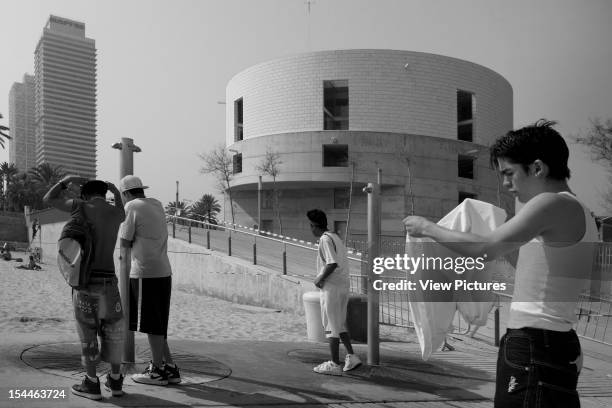 Meteorological Centre In The Olympic Village, Barcelona, Spain, Architect Alvaro Siza Meteorological Center, Barcelona, Spain. Centro Meteorologico,...