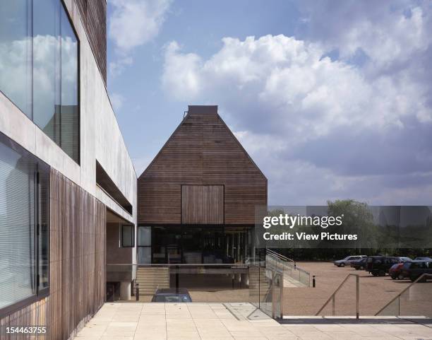 River And Rowing Museum, Henley On Thames, United Kingdom, Architect David Chipperfield River And Rowing Museum View To East From Education Block