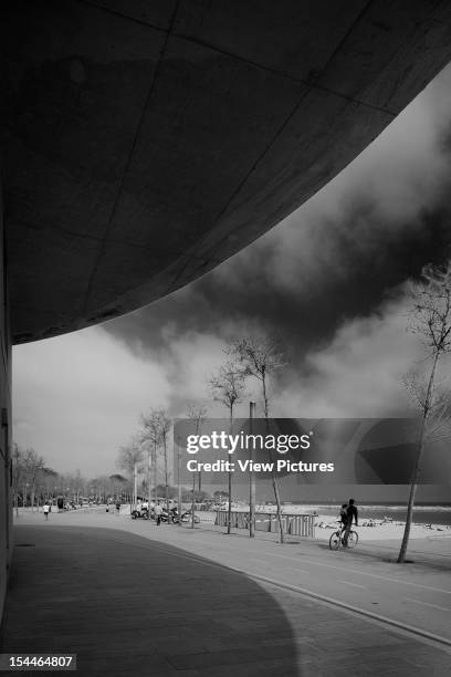 Meteorological Centre In The Olympic Village, Barcelona, Spain, Architect Alvaro Siza Meteorological Center, Barcelona, Spain. Centro Meteorologico,...