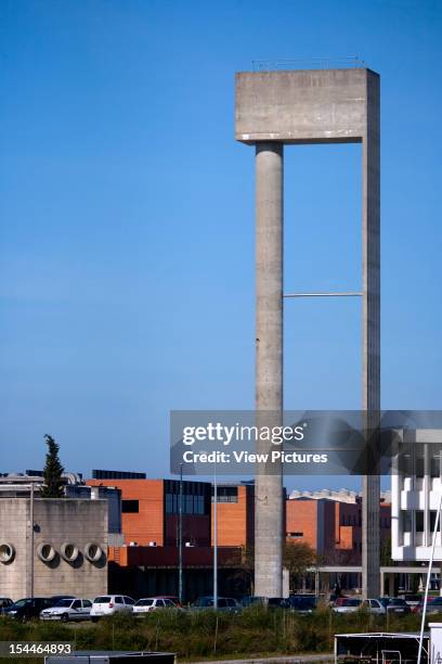 Water Tank, Aveiro, Portugal, Architect Alvaro Siza Water Tank, Deposito De Agua. Aveiro, Portugal, 1990