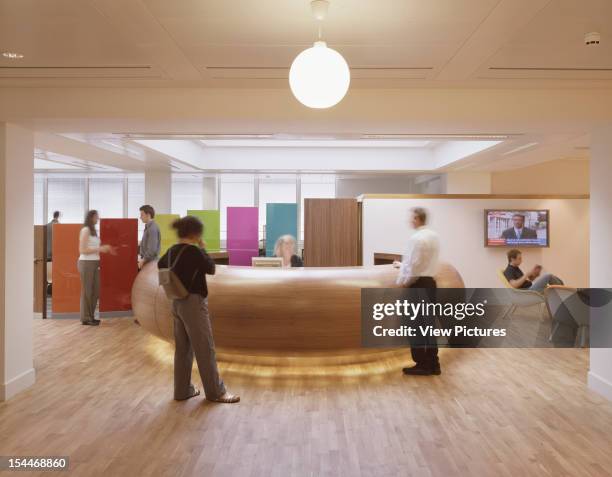 Walter Thompson Co Ltd [Advertising Agency], London, United Kingdom, Architect Degw, J Walter Thompson Co Ltd Landscape View Of Reception