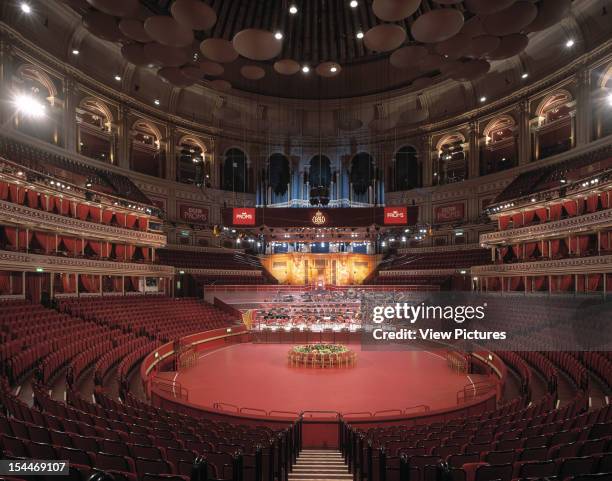 Royal Albert Hall, London, United Kingdom, Architect Building Design Partnership/ Francis Fowke And Hyd Scott, Royal Albert Hall Overall Of Concert...