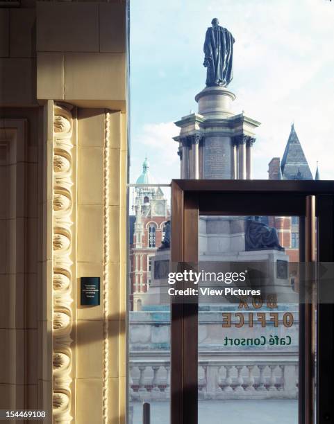 Royal Albert Hall, London, United Kingdom, Architect Building Design Partnership/ Francis Fowke And Hyd Scott, Royal Albert Hall Detail Towards Main...