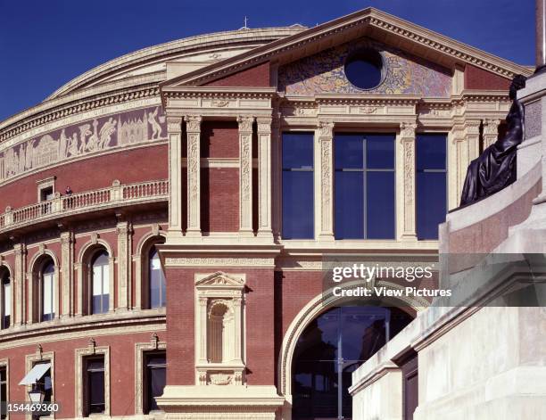 Royal Albert Hall, London, United Kingdom, Architect Building Design Partnership/ Francis Fowke And Hyd Scott, Royal Albert Hall Exterior Detail