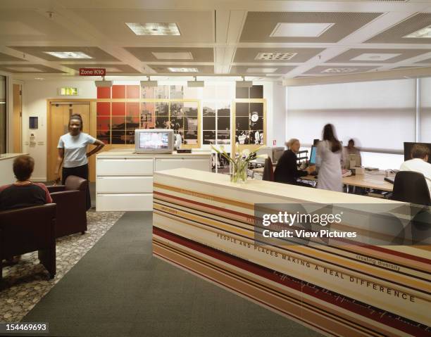 Bbc New Media Centre, London, United Kingdom, Architect Degw Bbc Centre View Of Office Area