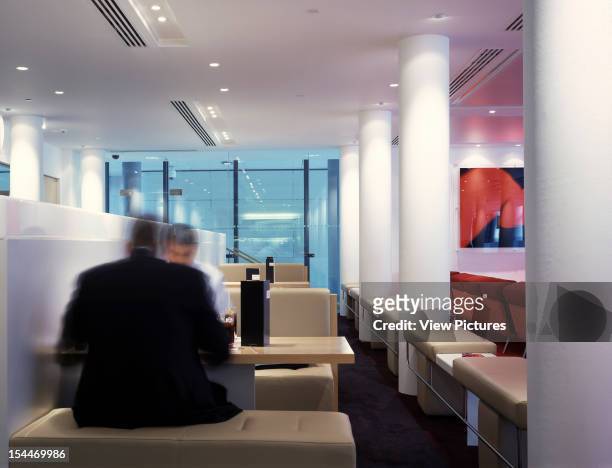 City Inn Hotel, London, United Kingdom, Architect Bennetts Associates, City Inn Hotel Eating Area Within Bar