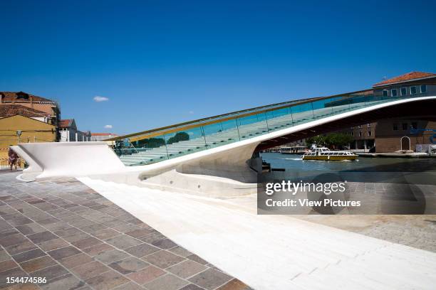 Grand Canal,Italy, Architect Venice, Constitution Bridge Side View From The Piazza Roma