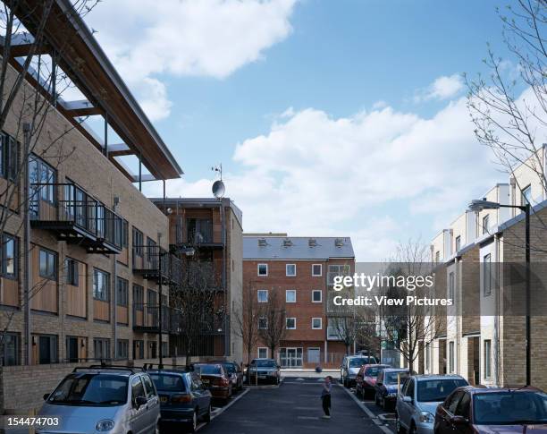 Unity Court, London, United Kingdom, Architect Ecd Architects, Unity Court Side Street View