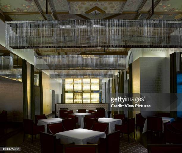 Dolder Grande Hotel, Zurich, Switzerland, Architect Foster And Partners/ United Designers Dolder Grande Hotel Interior View-A La Carte Restaurant