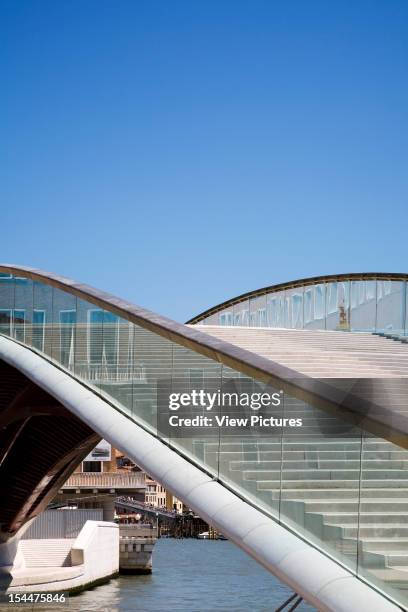 Grand Canal,Italy, Architect Venice, Constitution Bridge Glass Balustrade