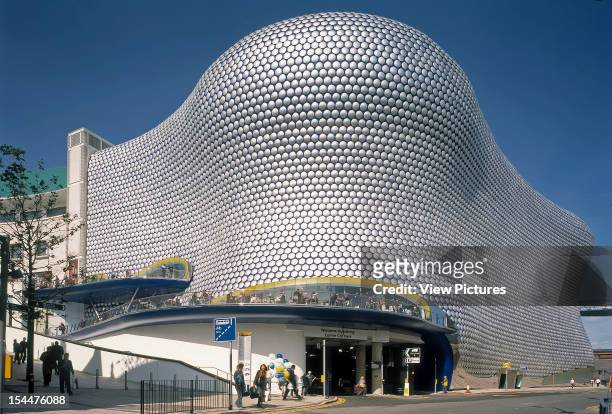Selfridges, Birmingham, United Kingdom, Architect Future Systems, Selfridges Cladding, Abstract, Balcony