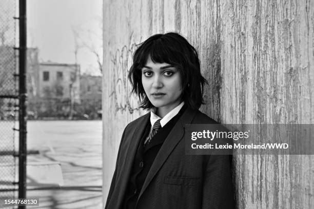 Actor Ariela Barer is photographed for WWD on April 4, 2023 in Brooklyn, New York.