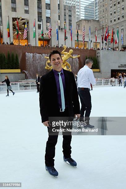 Matt Lanter attends the New York premiere of Disney's "Secret Of The Wings" reception at Rockefeller Center on October 20, 2012 in New York City.