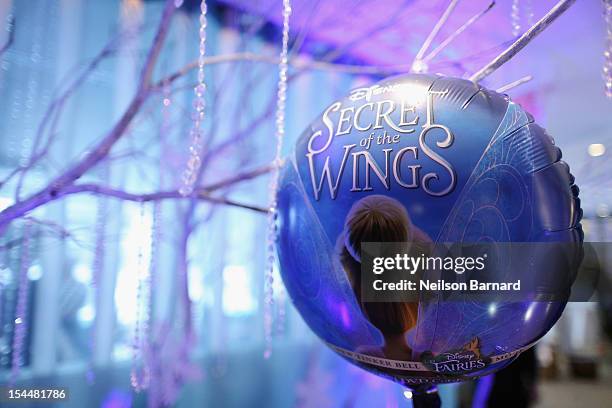 General atmosphere at the New York premiere of Disney's "Secret Of The Wings" reception at Rockefeller Center on October 20, 2012 in New York City.