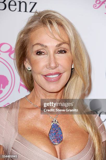 Actress Linda Thompson arrives at the 26th Anniversary Carousel Of Hope Ball presented by Mercedes-Benz at The Beverly Hilton Hotel on October 20,...