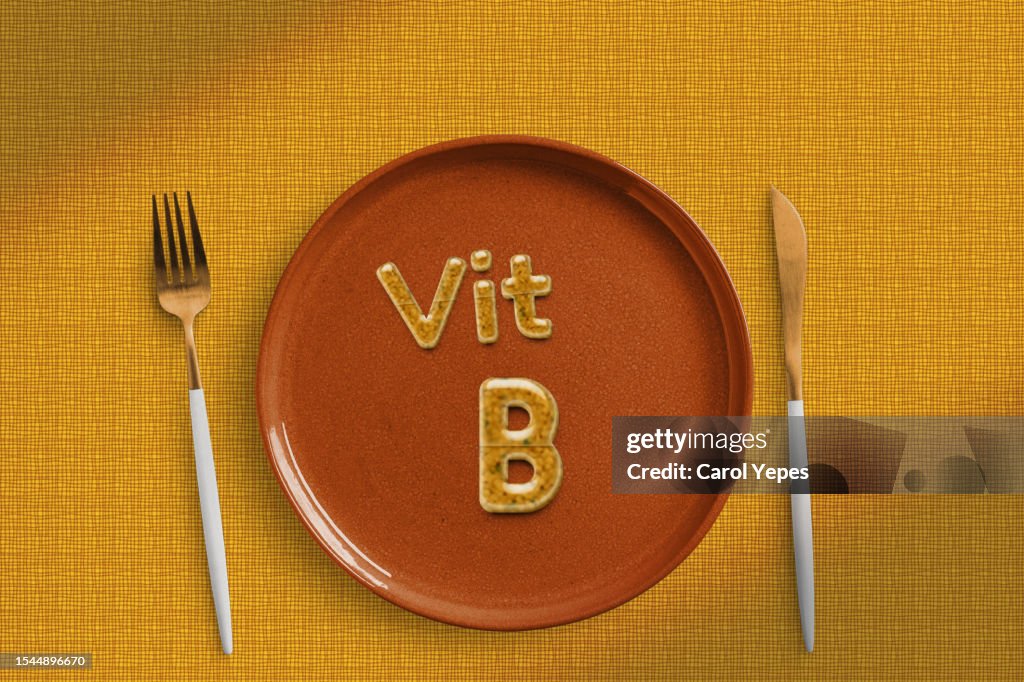 Vitamin B conceptual