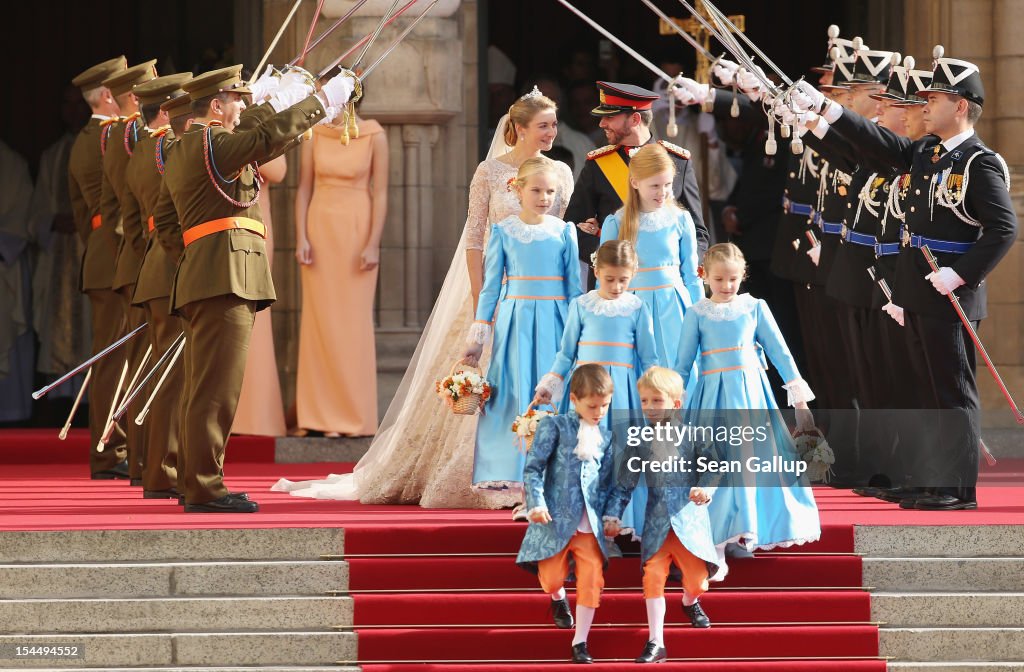 The Wedding Of Prince Guillaume Of Luxembourg & Stephanie de Lannoy - Official Ceremony