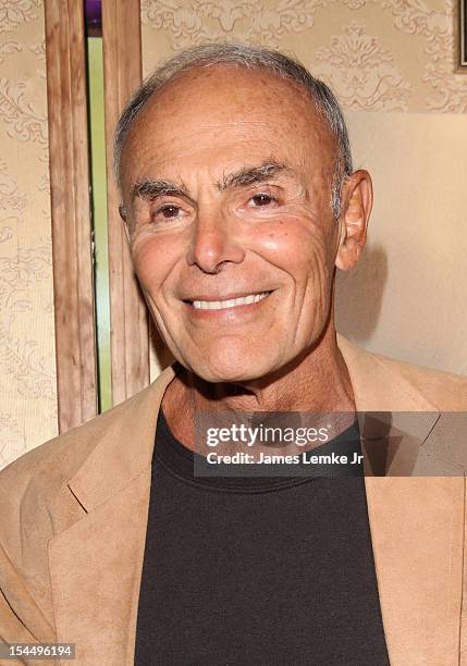 Actor John Saxon attends Carla Laemmle's 103rd birthday celebration at The Silent Movie Theater on October 20, 2012 in Los Angeles, California.