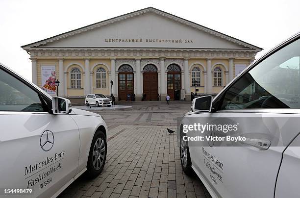 General view of atmosphere on day 4 of Mercedes-Benz Fashion Week Russia Spring/Summer 2013 at Manege on October 21, 2012 in Moscow, Russia.