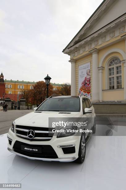 General view of atmosphere on day 4 of Mercedes-Benz Fashion Week Russia Spring/Summer 2013 at Manege on October 21, 2012 in Moscow, Russia.