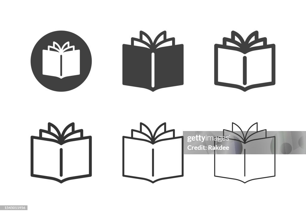 Book Cover Icons - Multi Series