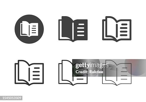 Open Magazine Icons - Multi Series Open Magazine Icons - Multi Series