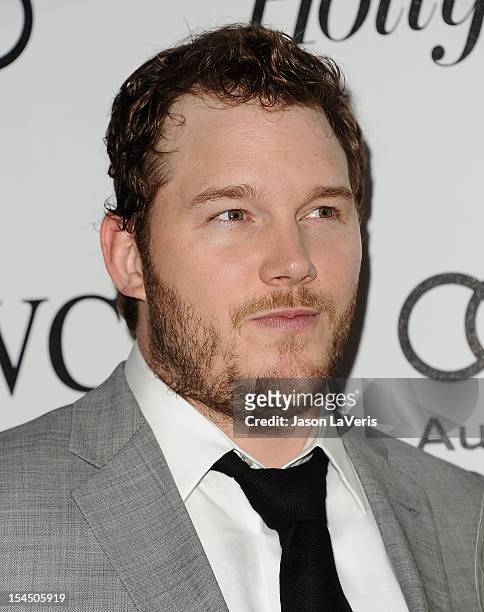 Actor Chris Pratt attends the 2nd annual Reel Stories, Real Lives benefiting the Motion Picture & Television Fund at Milk Studios on October 20, 2012...