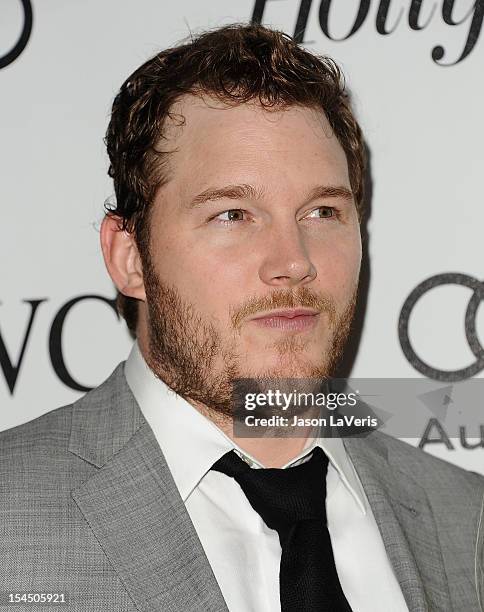 Actor Chris Pratt attends the 2nd annual Reel Stories, Real Lives benefiting the Motion Picture & Television Fund at Milk Studios on October 20, 2012...