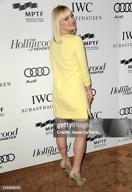 Actress Anna Faris attends the 2nd annual Reel Stories, Real Lives benefiting the Motion Picture & Television Fund at Milk Studios on October 20,...