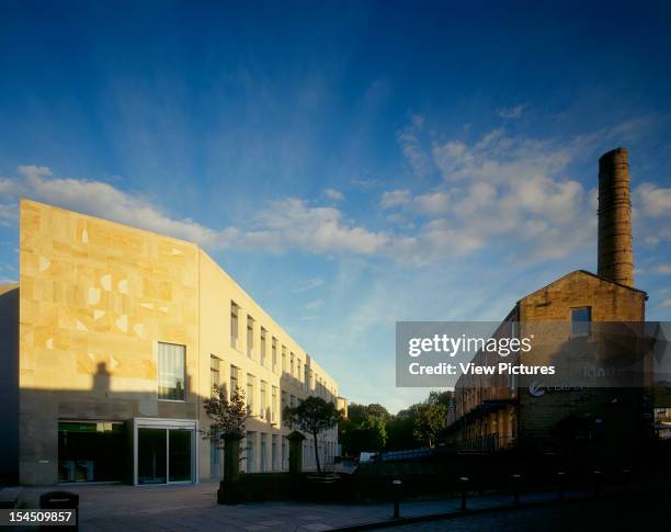 Burnley Job Centre, Burnley, United Kingdom, Architect Allies And Morrison Burnley Job Centre Late Evening Over View Of West Elevation