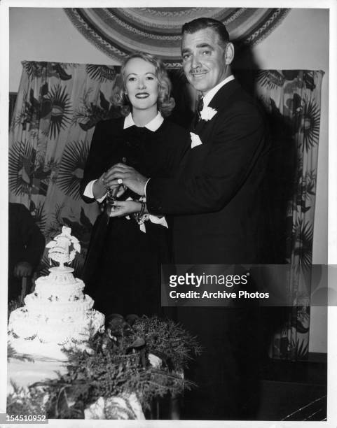Sylvia Ashley and Clark Gable, circa 1950.