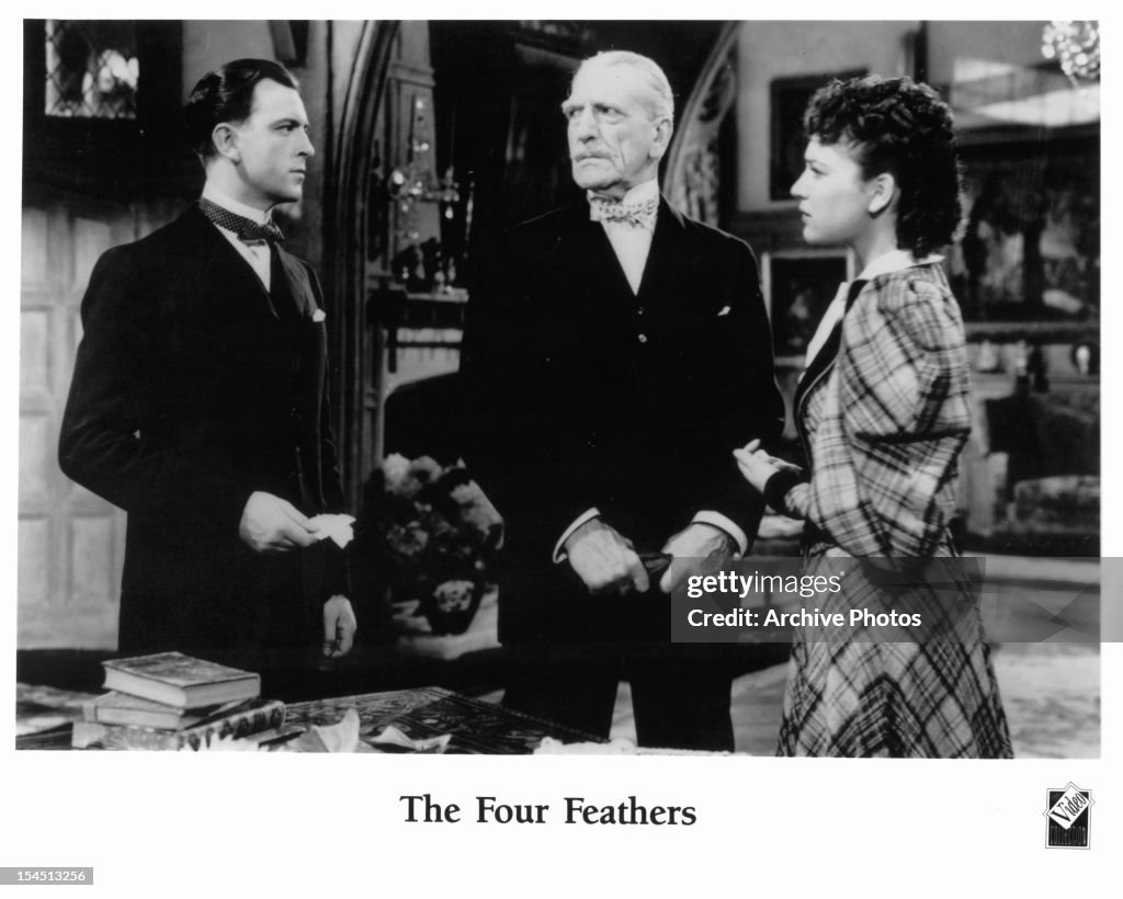 John Clements And C Aubrey Smith In 'The Four Feathers'