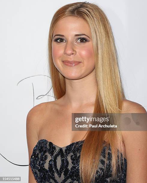 Actress Caroline Sunshine attends Bella Thorne's Quinceanera and 15th birthday party at Siren Studios on October 20, 2012 in Hollywood, California.