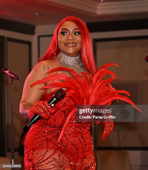 Nivea Rapper Singer Nivea performs onstage during the 2023 The Vision Community ...