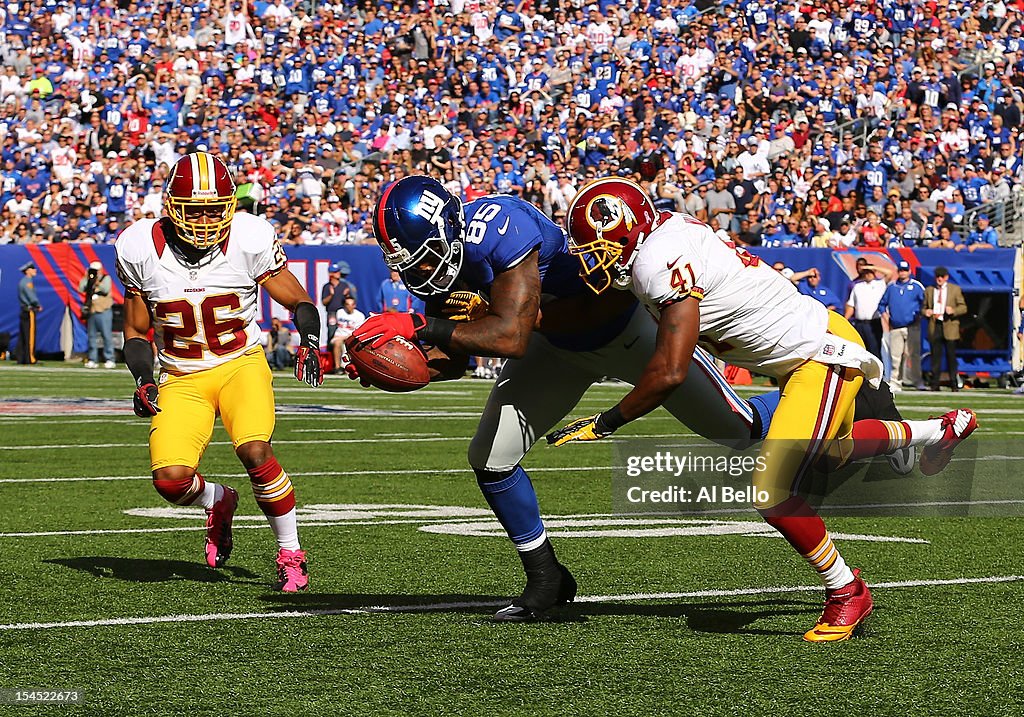 Washington Redskins v New York Giants