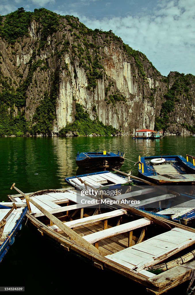 Halong Bay Row Boats